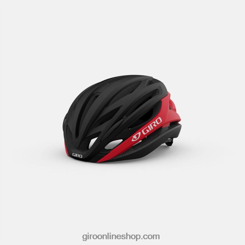 unisexo sintaxis mips casco negro mate/rojo brillante 8NJZ86616 Giro