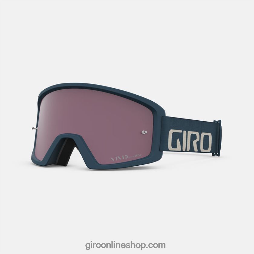 unisexo gafas blok mtb con lente vivid azul puerto/arenisca 8NJZ861003 Giro