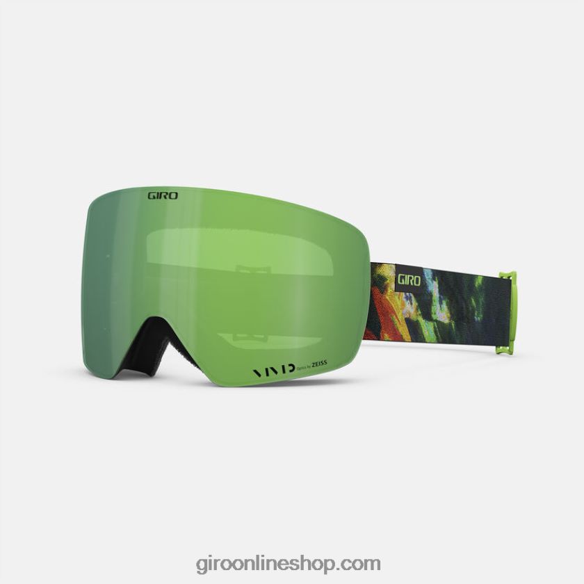unisexo gafas de ajuste asiático de contorno rs mosh de datos verdes 8NJZ86943 Giro