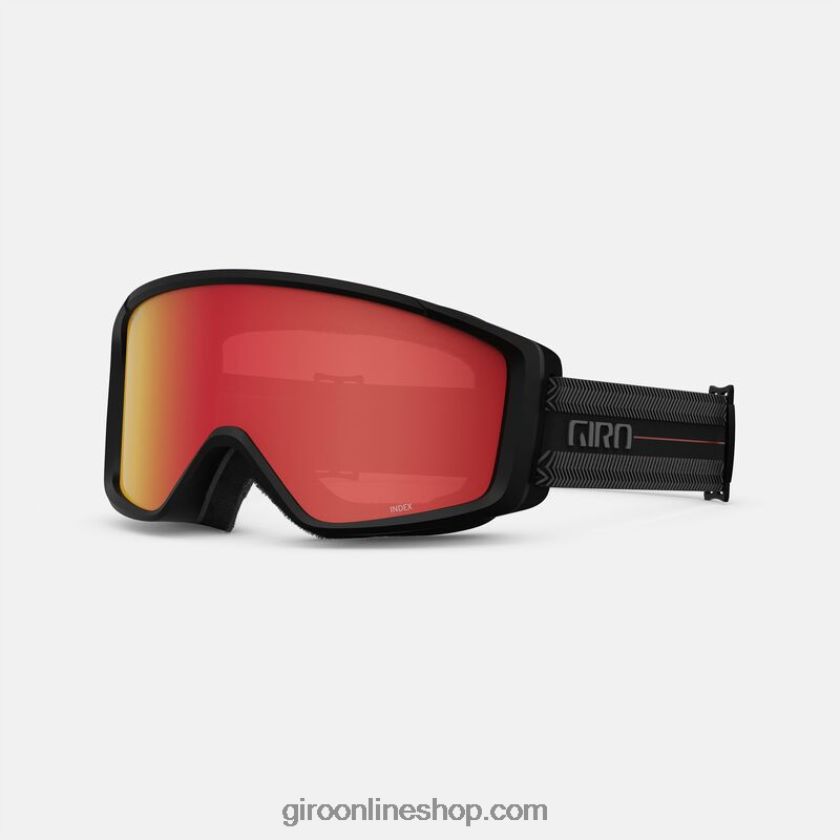 unisexo gafas de ajuste asiático index 2.0 marca denominativa negra 8NJZ86195 Giro