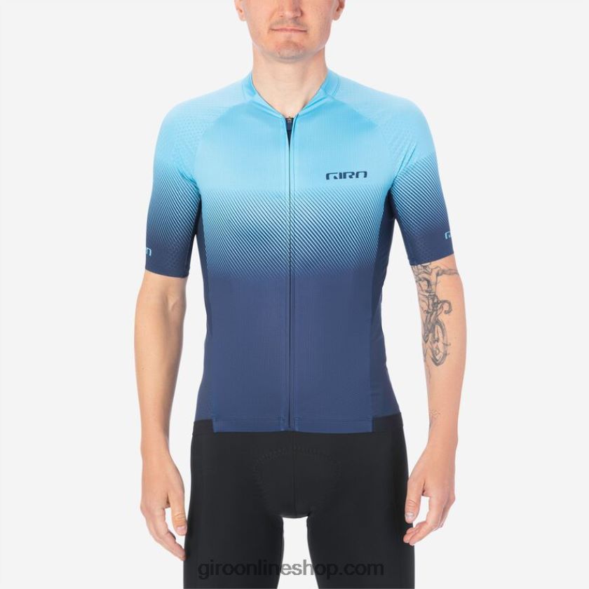 hombres camiseta crono pro transición medianoche/iceberg 8NJZ861098 Giro