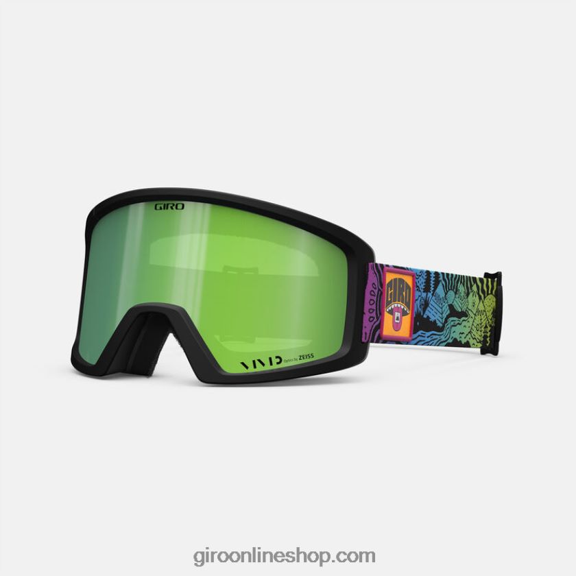 hombres gafas de bloque montaña de fuente dividida negra 8NJZ86357 Giro