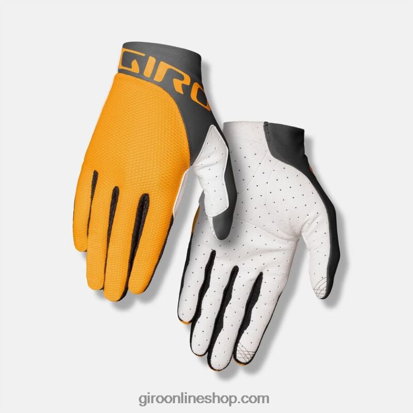 hombres guante trixter amarillo esmalte/gris portaro 8NJZ86747 Giro