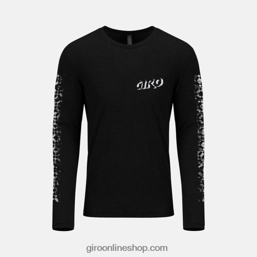 hombres camiseta - manga larga sintra negro 8NJZ86246 Giro