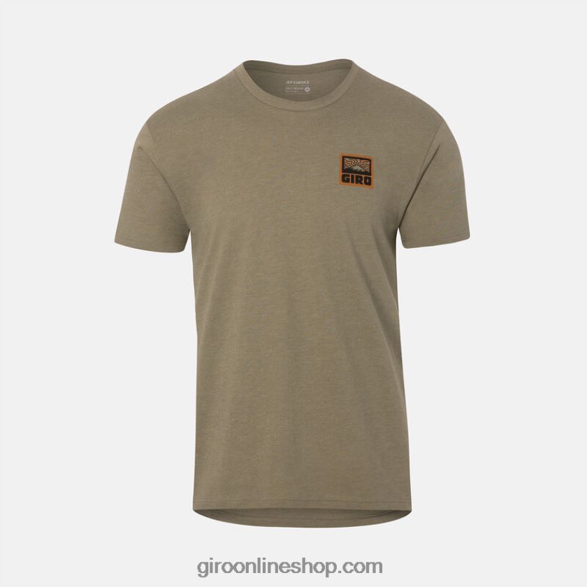 hombres camiseta técnica - manga corta sendero verde 8NJZ861042 Giro