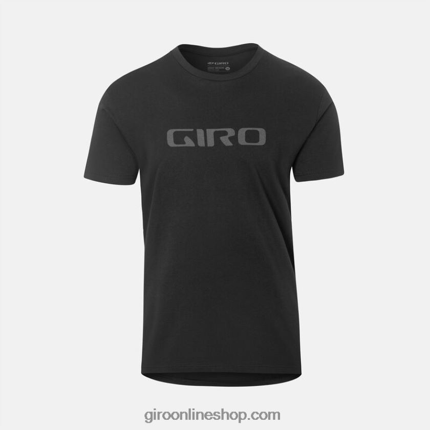 hombres tee logotipo negro 8NJZ861030 Giro