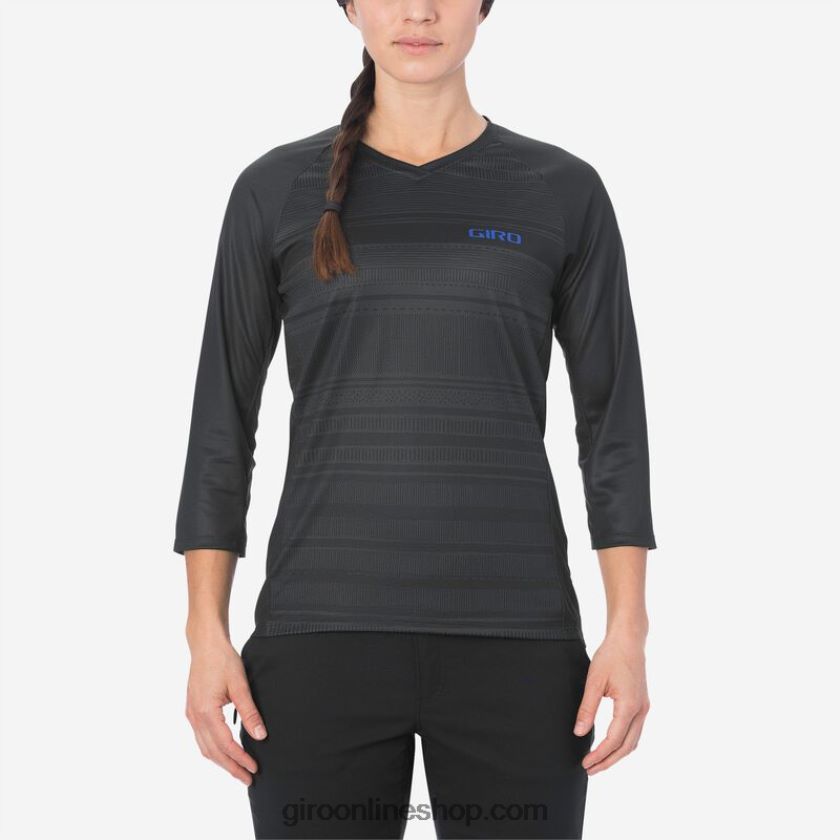mujer Jersey 3/4 roust lineas negras 8NJZ861251 Giro