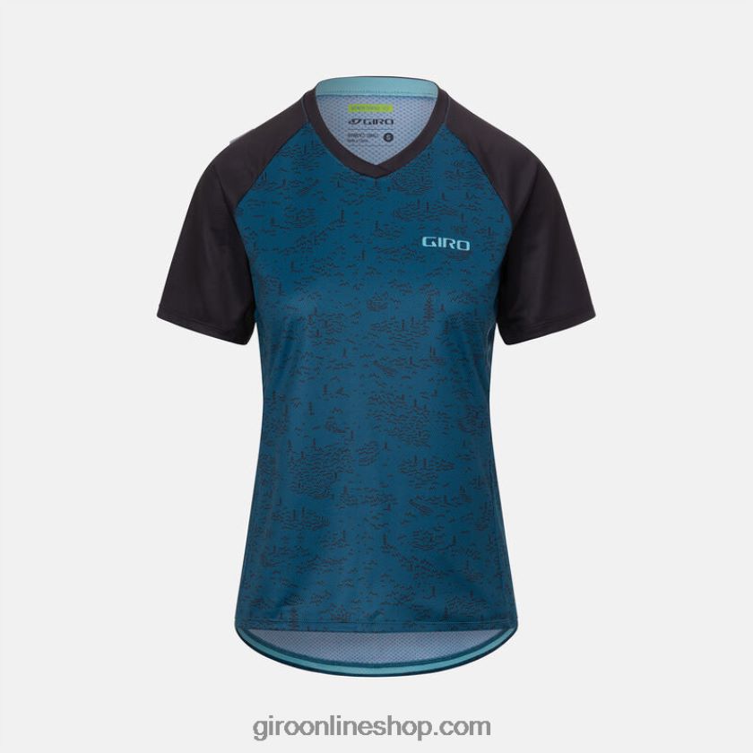 mujer jersey de roust pantalla azul del puerto 8NJZ861302 Giro