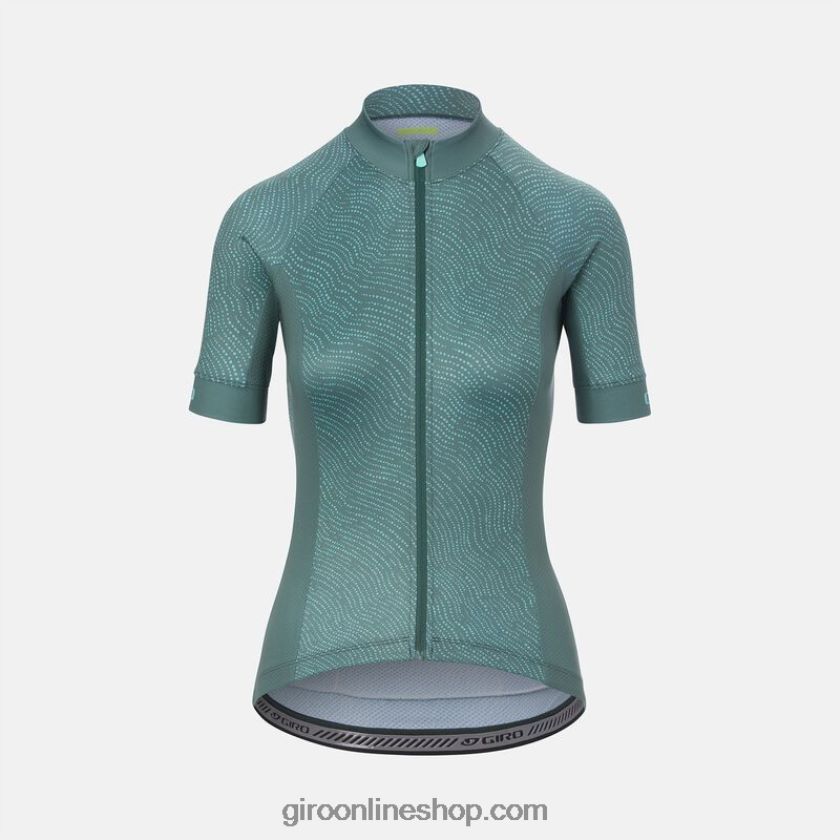 mujer maillot crono deportivo salto verde gris 8NJZ861236 Giro