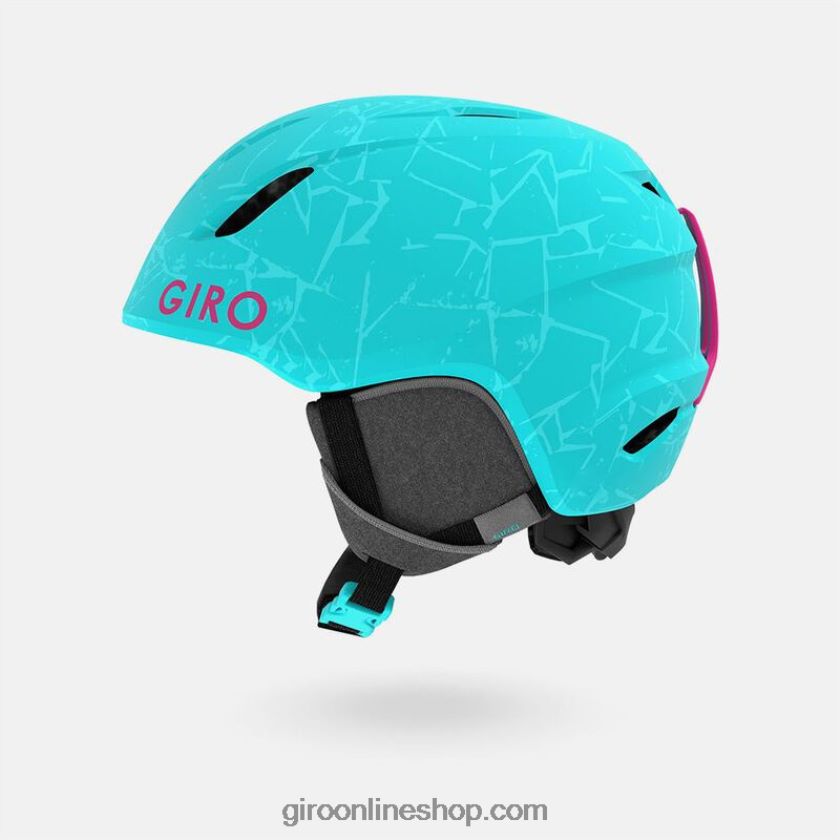 niños casco de lanzamiento roca glaciar mate 8NJZ861531 Giro