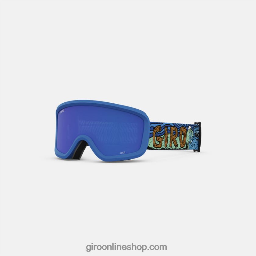 niños gafas chico 2.0 yeti triturado azul 8NJZ861507 Giro
