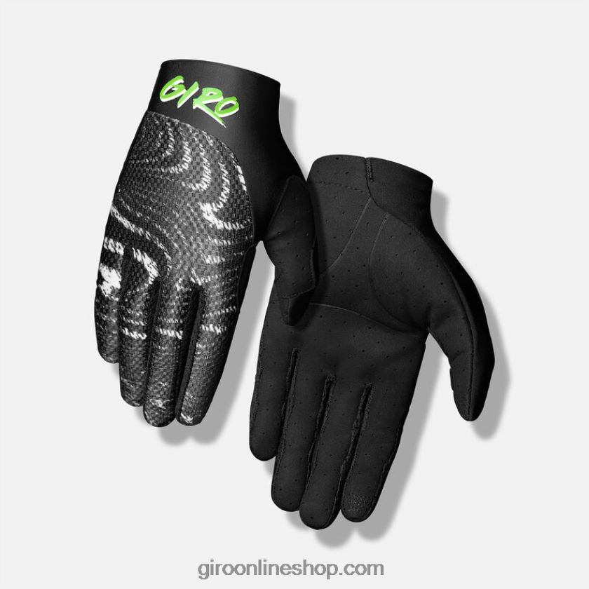 niños guante juvenil trixter ondulación negra 8NJZ861384 Giro