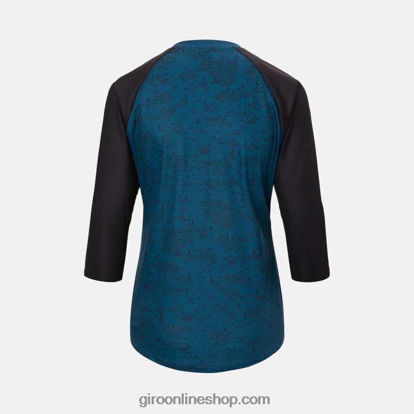 mujer Jersey 3/4 roust pantalla azul del puerto 8NJZ861254 Giro