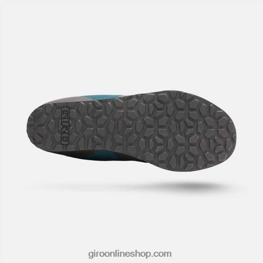 mujer Zapato con cordones de seguimiento azul puerto/arenisca 8NJZ861124 Giro