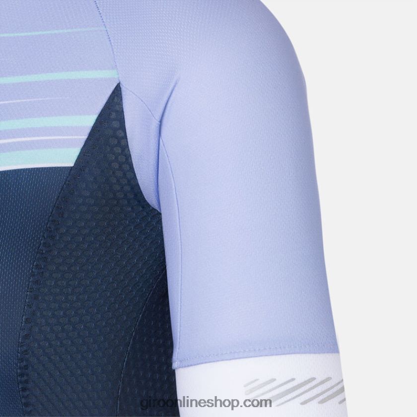 mujer camiseta crono lavanda/raya medianoche 8NJZ861102 Giro