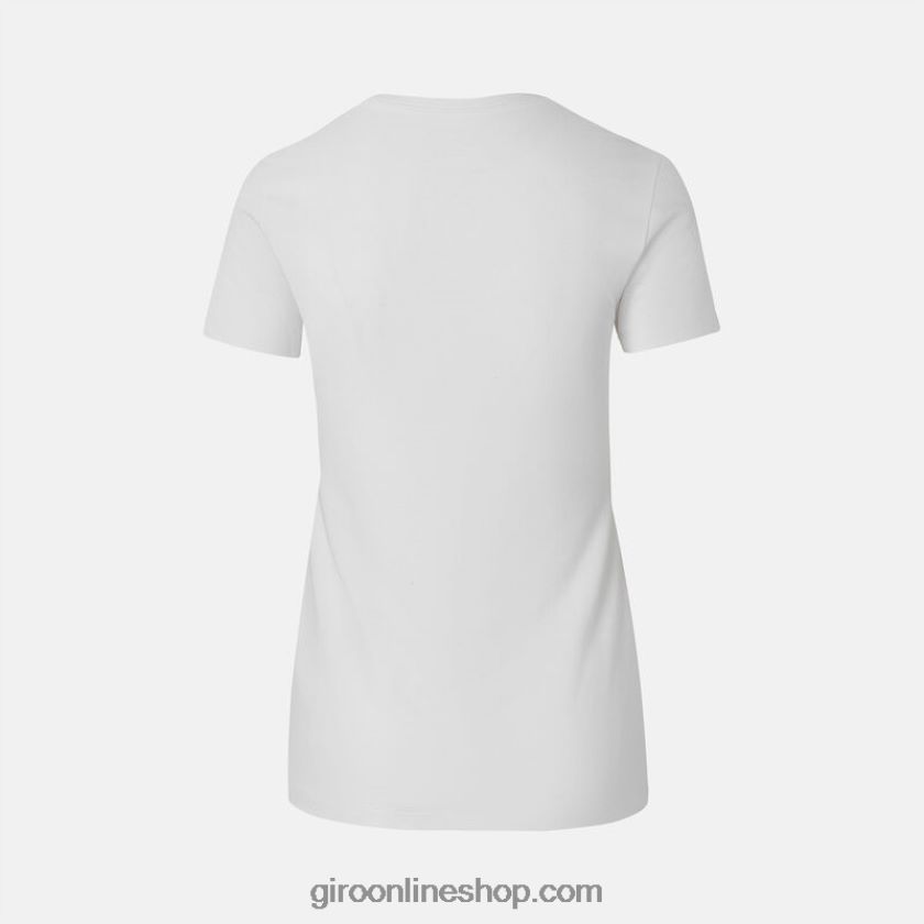 mujer camiseta técnica - manga corta Alpes blancos 8NJZ861359 Giro