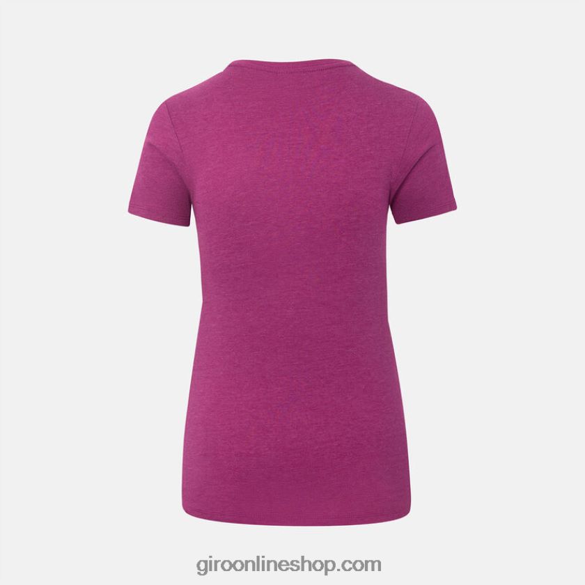 mujer camiseta técnica - manga corta Cuadrícula de aventura de erizo 8NJZ861358 Giro