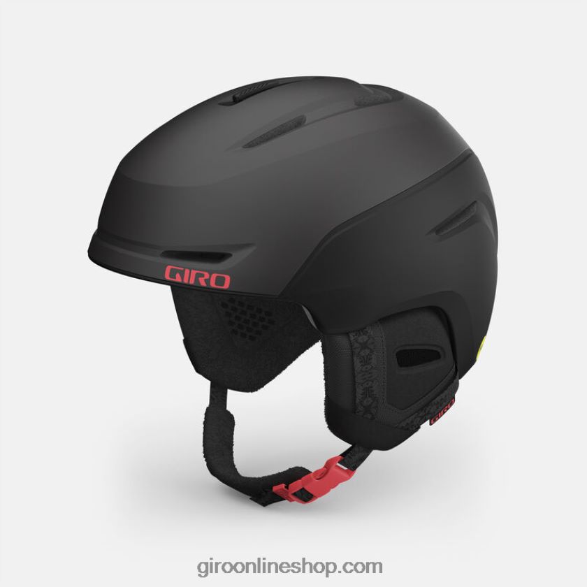 mujer casco avera mips lirio de tigre negro mate 8NJZ861206 Giro