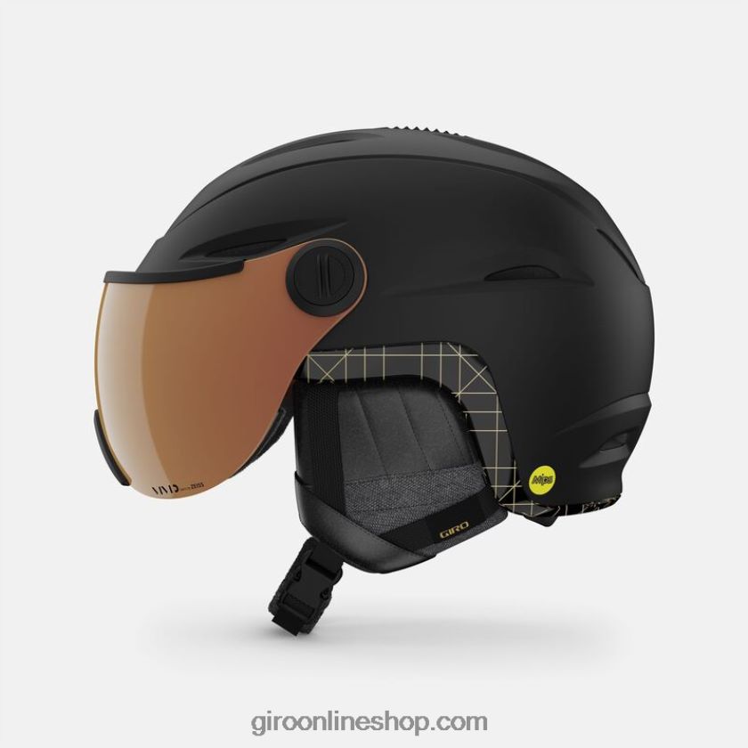 mujer casco de esencia mips vivid negro mate 8NJZ86563 Giro