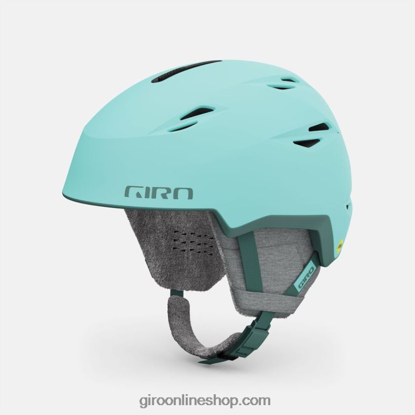 mujer casco esferico envi esmalte mate azul/gris verde 8NJZ861146 Giro