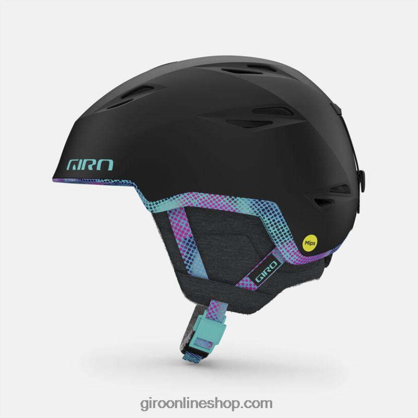 mujer casco esferico envi punto de croma negro mate 8NJZ861144 Giro