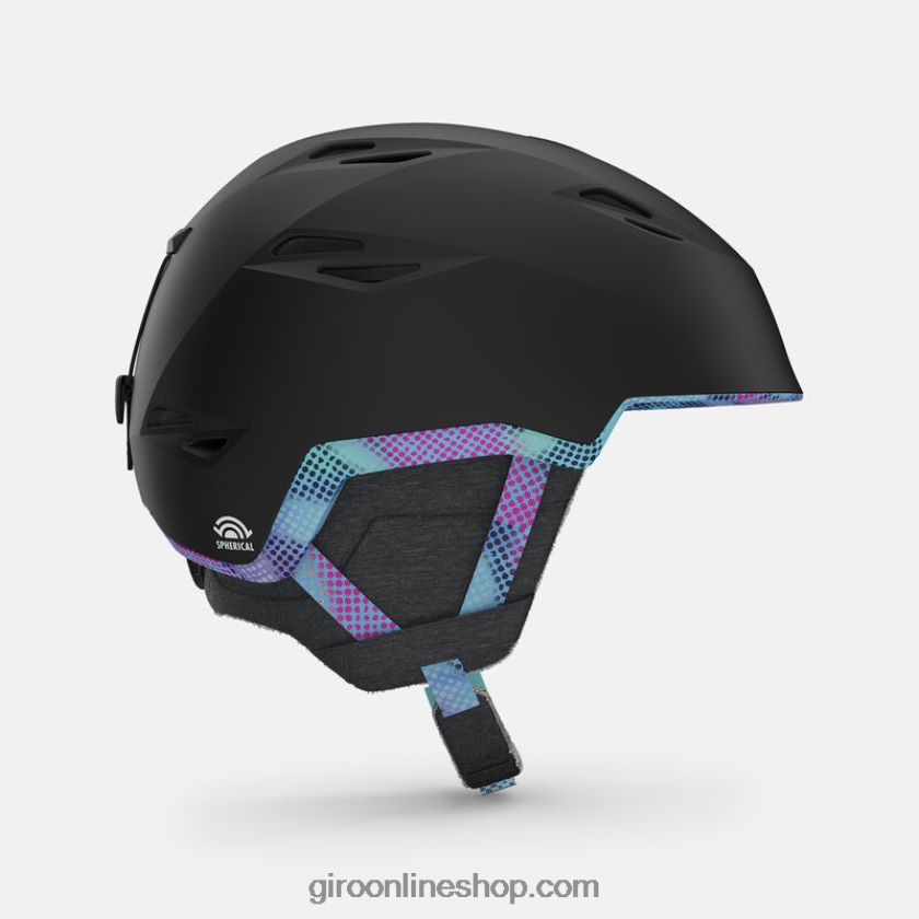 mujer casco esferico envi punto de croma negro mate 8NJZ861144 Giro