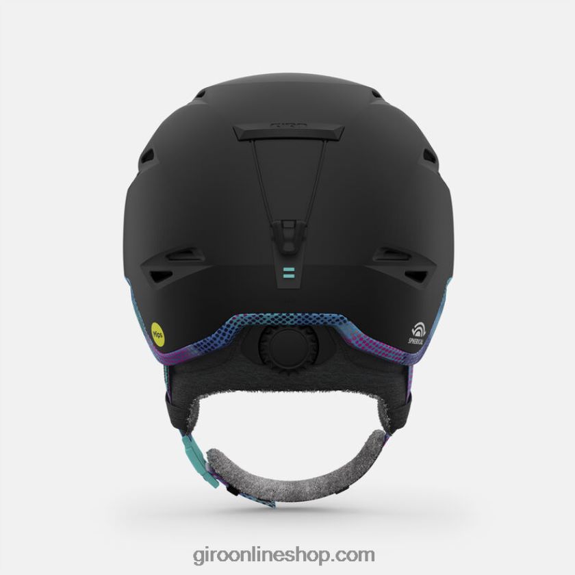 mujer casco esferico envi punto de croma negro mate 8NJZ861144 Giro