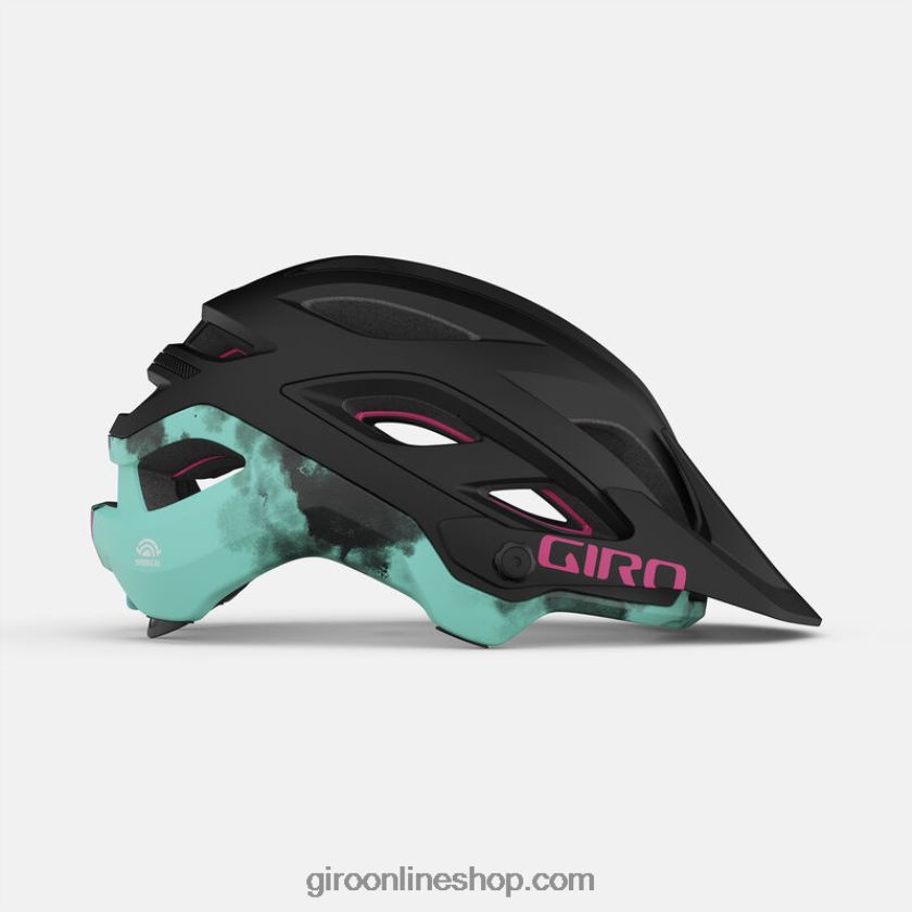 mujer casco esférico de mérito tinte de hielo negro mate 8NJZ861149 Giro