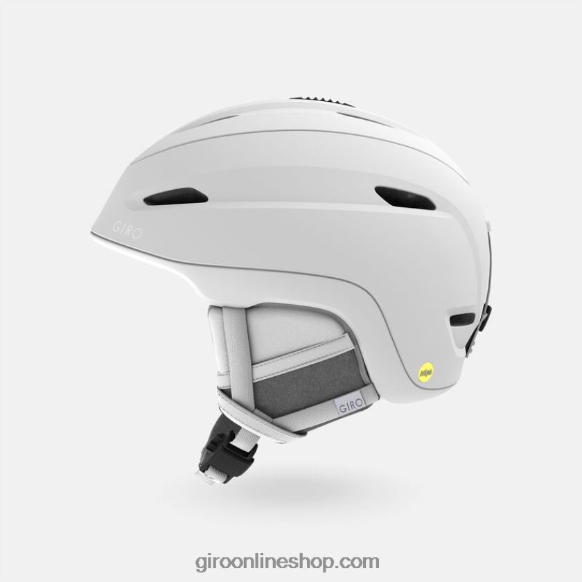 mujer casco estratos mips blanco mate 8NJZ861184 Giro