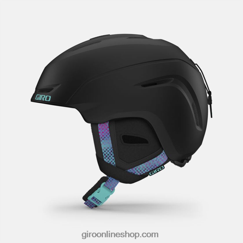 mujer casco promedio punto de croma negro mate 8NJZ861168 Giro