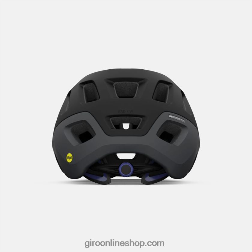 mujer casco radix mips negro mate/púrpura eléctrico 8NJZ861227 Giro
