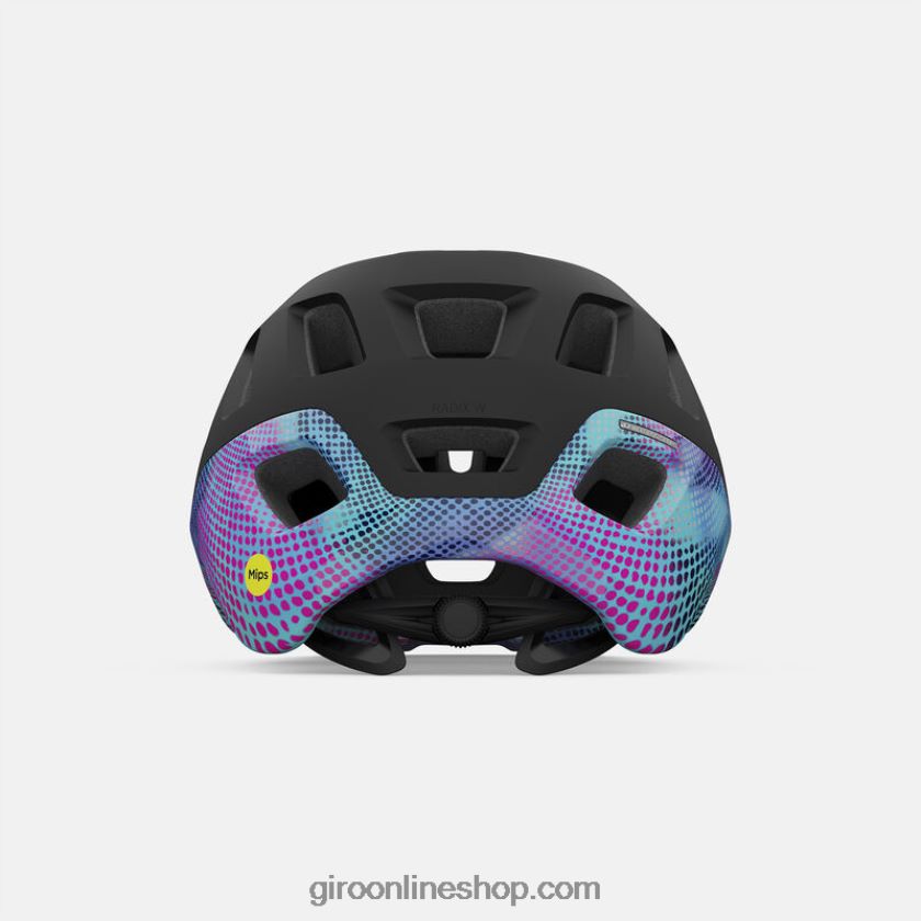 mujer casco radix mips punto de croma negro mate 8NJZ861226 Giro