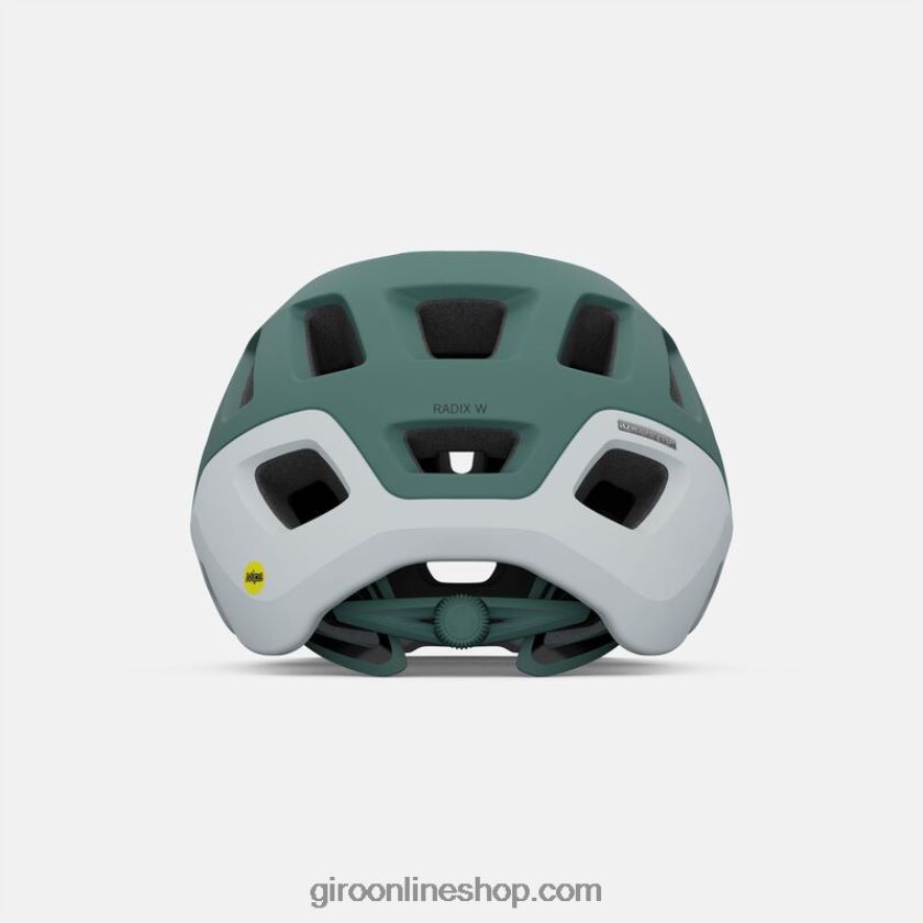 mujer casco radix mips verde gris mate 8NJZ861228 Giro