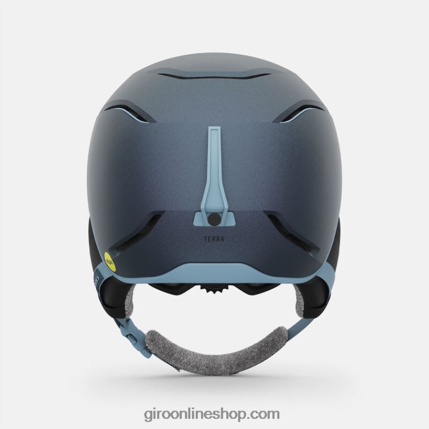 mujer casco terra mips mate ano azul puerto 8NJZ86532 Giro