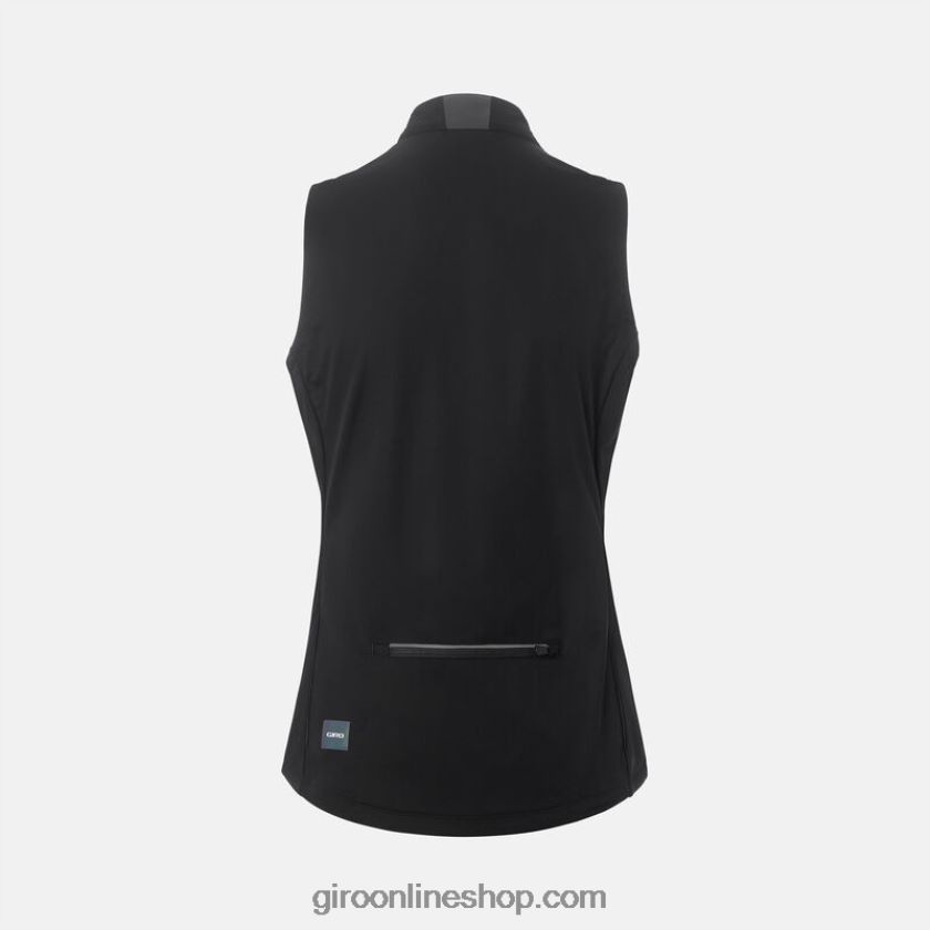 mujer chaleco con aislamiento de cascada negro 8NJZ86493 Giro