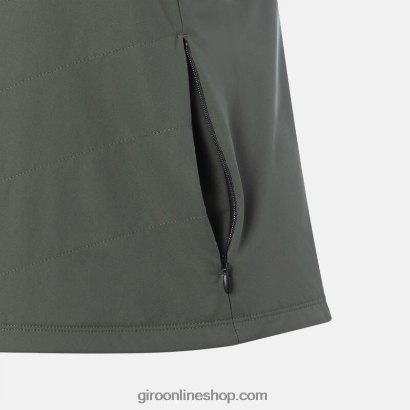 mujer chaleco con aislamiento de cascada rastro de luz verde 8NJZ861116 Giro