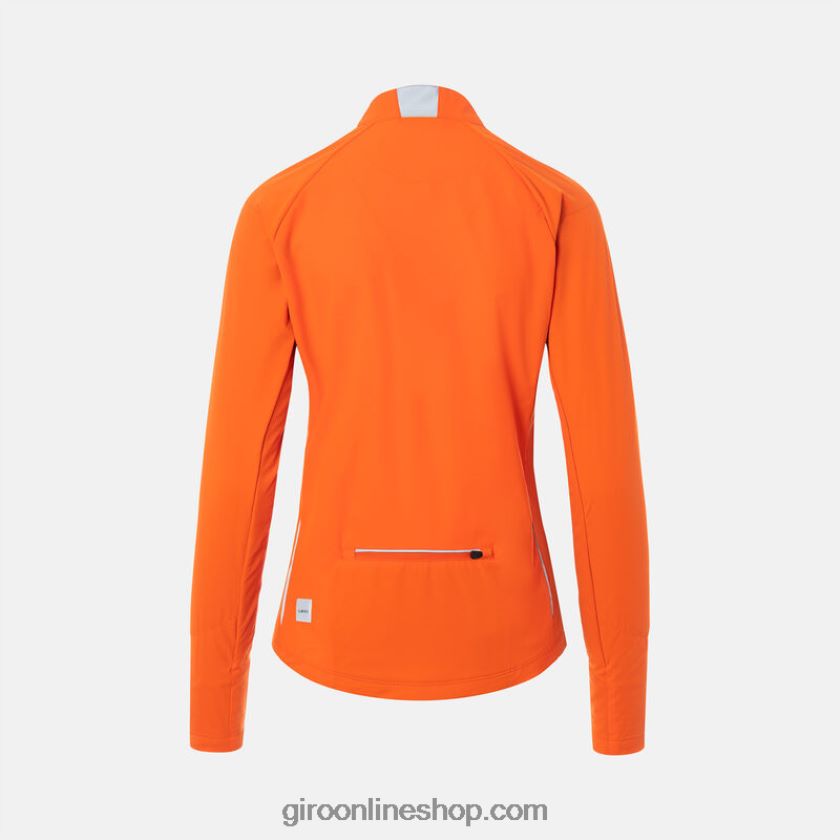 mujer chamarra con aislamiento en cascada bermellón 8NJZ861119 Giro