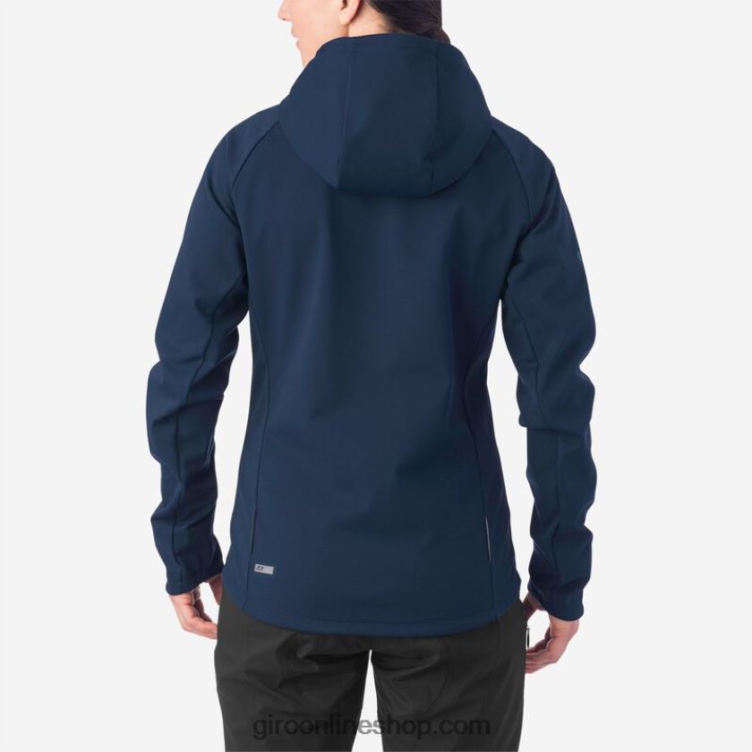 mujer chaqueta ambiental azul medianoche 8NJZ861376 Giro