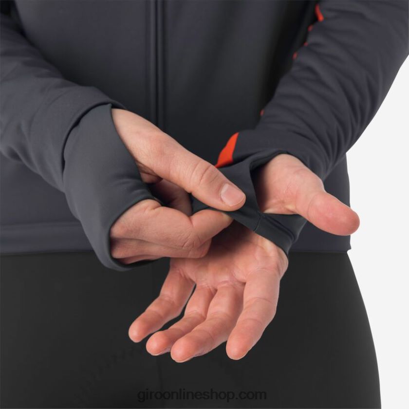 mujer chaqueta chrono pro alpha bermellón 8NJZ861354 Giro