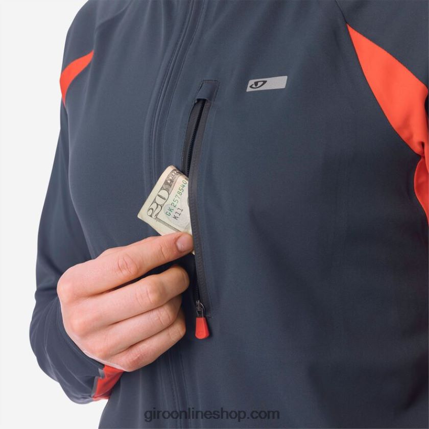 mujer chaqueta crono pro neoshell bermellón 8NJZ861355 Giro