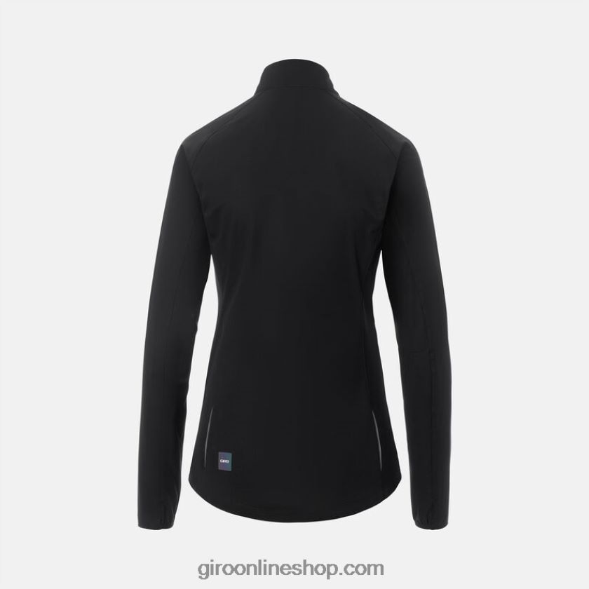 mujer chaqueta estilo cascada negro 8NJZ86501 Giro