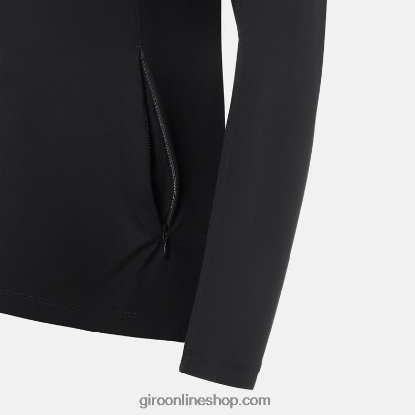 mujer chaqueta estilo cascada negro 8NJZ86501 Giro