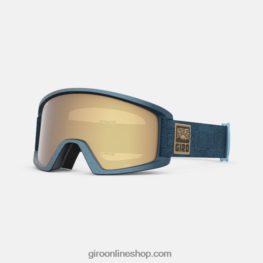 mujer gafas dylan cuadrícula de aventura azul del puerto de ano 8NJZ86558 Giro