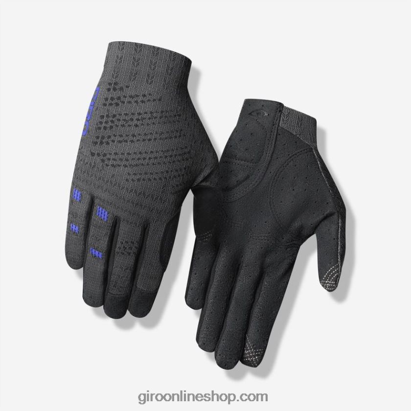 mujer guante xnetic trail titanio/púrpura eléctrico 8NJZ861314 Giro