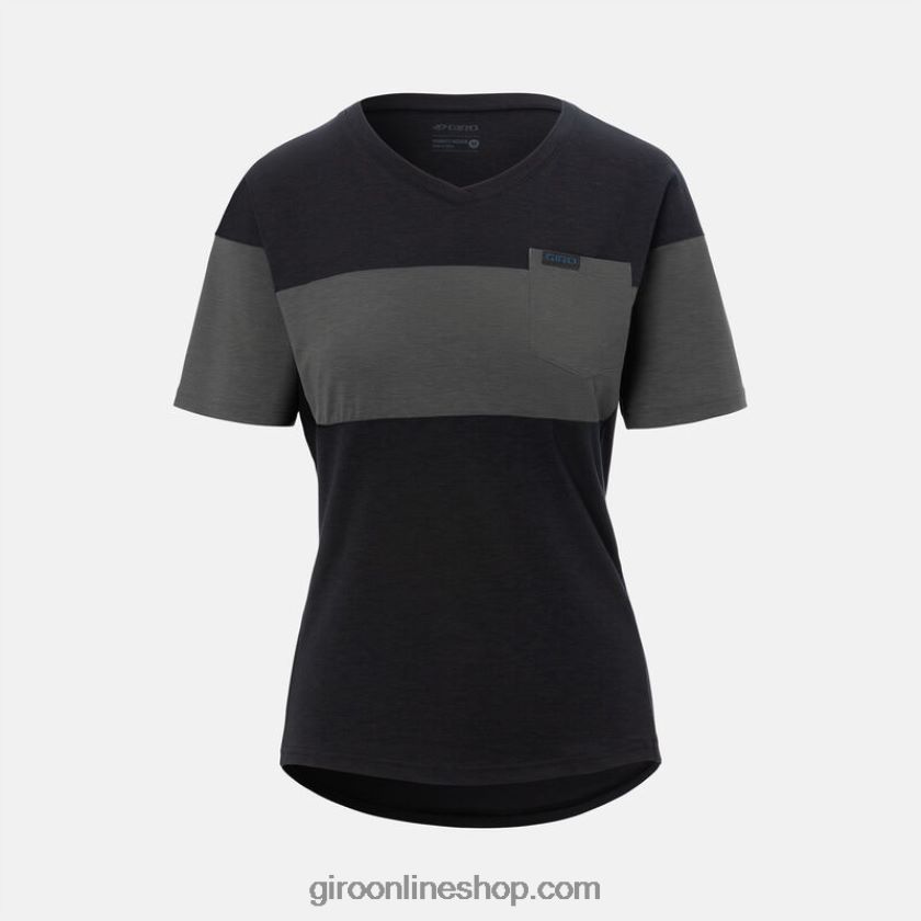 mujer jersey de paseo negro/carbón 8NJZ86503 Giro