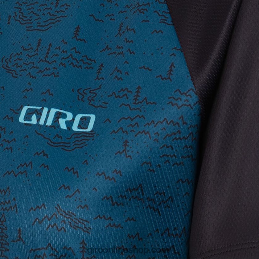 mujer jersey de roust pantalla azul del puerto 8NJZ861302 Giro