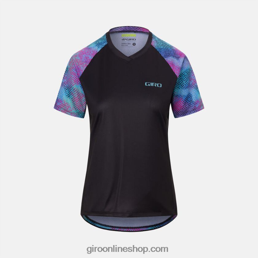 mujer jersey de roust punto de croma negro 8NJZ86766 Giro