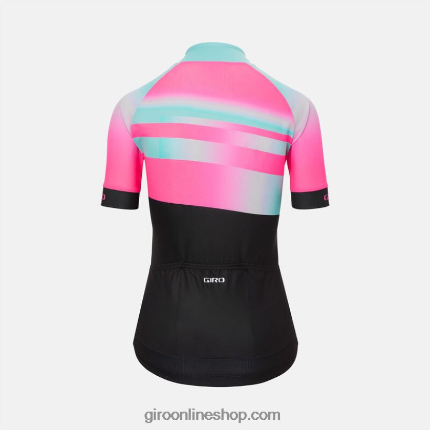 mujer maillot crono deportivo grado verde azulado gritando 8NJZ861239 Giro