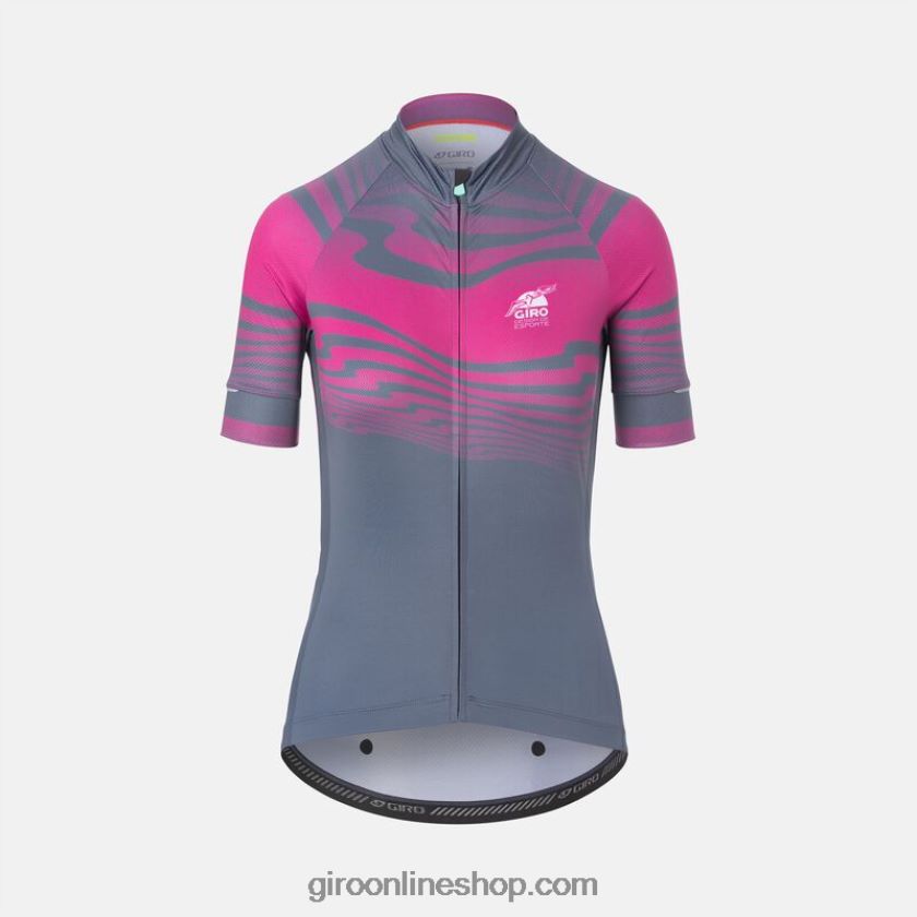 mujer maillot crono experto rosa calle ondas 8NJZ861276 Giro
