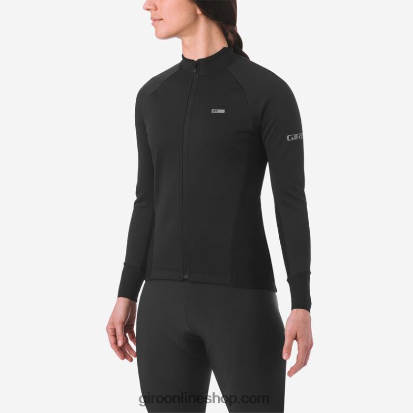 mujer maillot crono pro windbloc negro 8NJZ86684 Giro